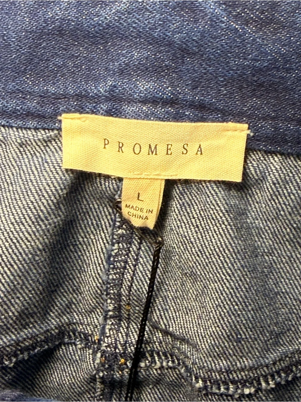 Promesa Classic Dark Blue Denim Skirt size large